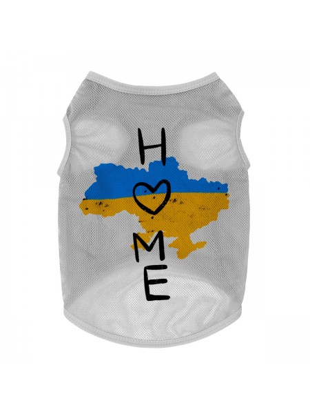 Майка для собак WAUDOG Clothes Будинок L Сіра (303-0230-11)