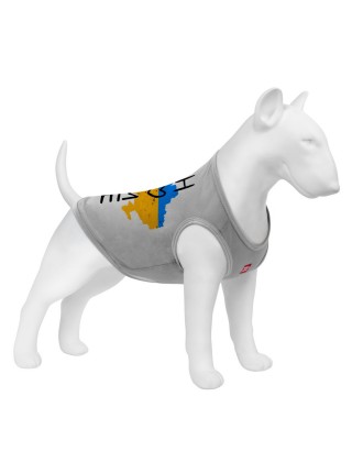 Майка для собак WAUDOG Clothes Будинок L Сіра (303-0230-11)