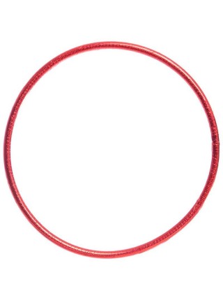 Обруч цельный гимнастический пластиковый Record FI-3375-75 Красный (SK000572)
