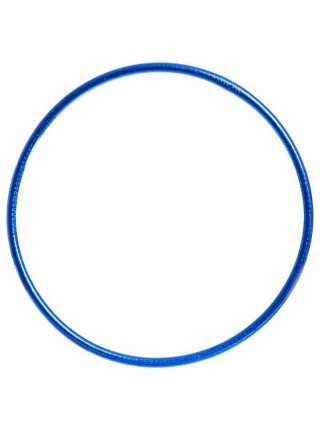 Обруч суцільний гімнастичний пластиковий Record FI-3375-75 Синій (SK000574)