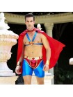 Чоловічий еротичний костюм супермена S/M Готовий на все Стів (SO2292)