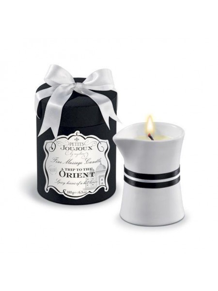Масажна свічка з пряно-фруктовим ароматом Petits Joujoux — Orient Pomegranate and White Pepper 190 г (SO3144)