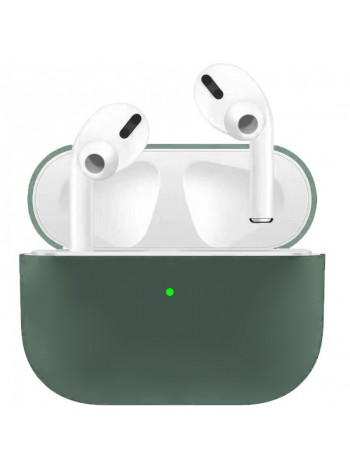 Силіконовий футляр Epik для навушників AirPods Pro Pine green 869163