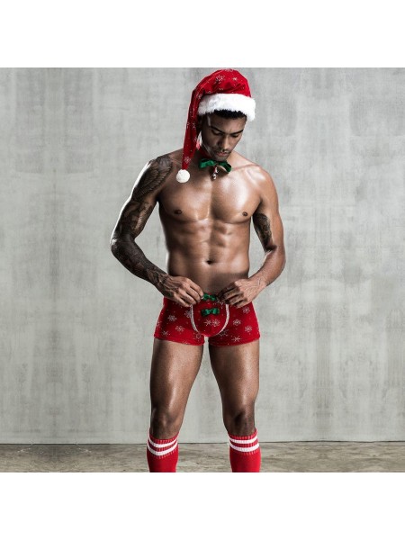 Чоловічий еротичний костюм JSY Улюблений Санта розмір S/M (SO3676)