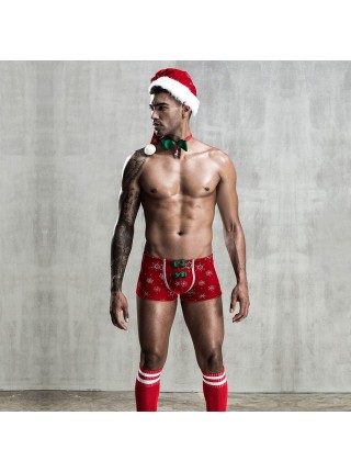 Чоловічий еротичний костюм JSY Улюблений Санта розмір S/M (SO3676)