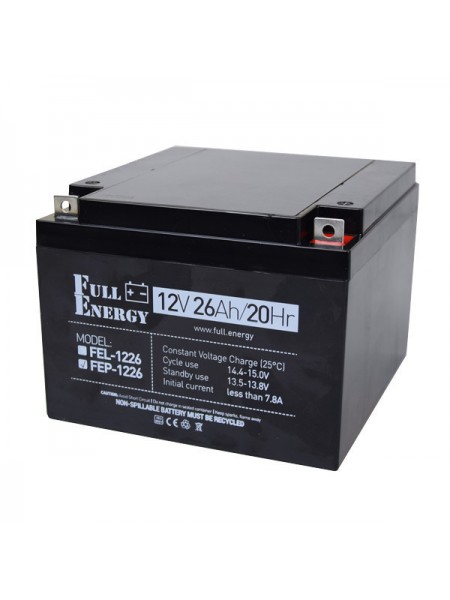 Акумулятор Full Energy FEP-1226 12 V 26AH