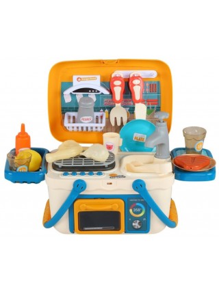 Іграшкова дитяча кухня Vanyeh 13M02 плита/валіза