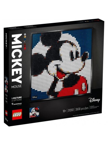 Конструктор LEGO Art Діснеївський Мікі Маус 2658 деталей (31202)