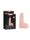 Свічка для сексуальних ігор телесна у формі пінису Lovetoy Bondage Fetish Candles
