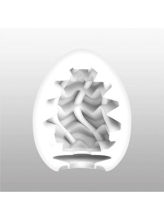Мастурбатор-яйцо Tanga Egg Wavy II з подвійним хвилястим рельєфом