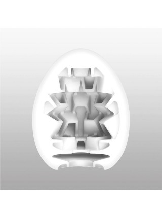 Мастурбатор-яйце Tanga Egg Boxy з геометричним рельєфом