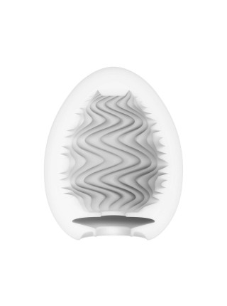 Мастурбатор-яйцо Tenga Egg Wind із зигзагоподібним рельєфом