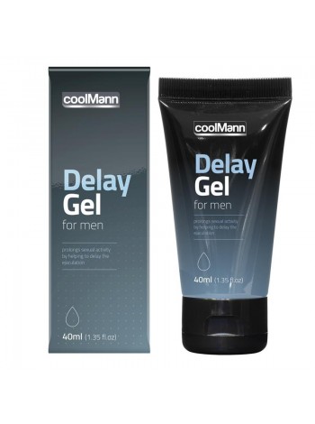 Заміщувальний гель для чоловіків Cobeco CoolMann Delay Gel 40 мл