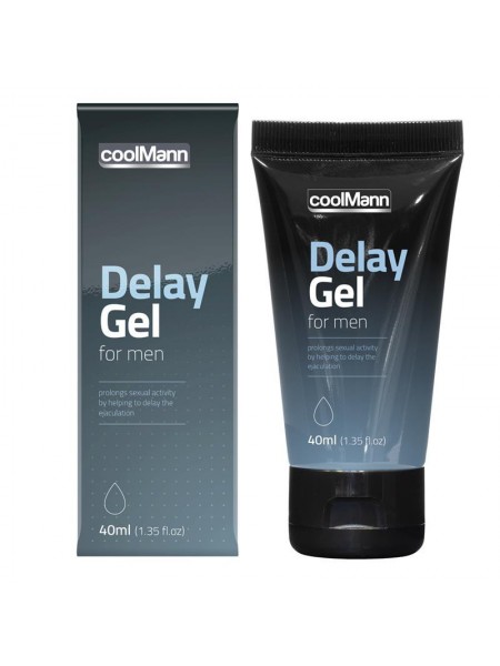 Заміщувальний гель для чоловіків Cobeco CoolMann Delay Gel 40 мл