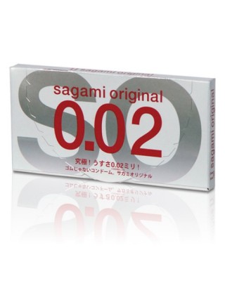 Поліуретанові презервативи Sagami Original 0.02 мм 1 шт.