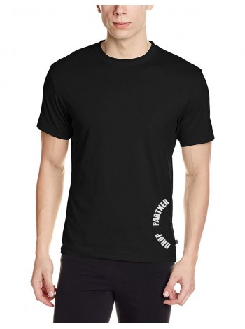 Футболка DROPPARTNER Merch з принтом M / 48 Чорна (SUN_DP005M)