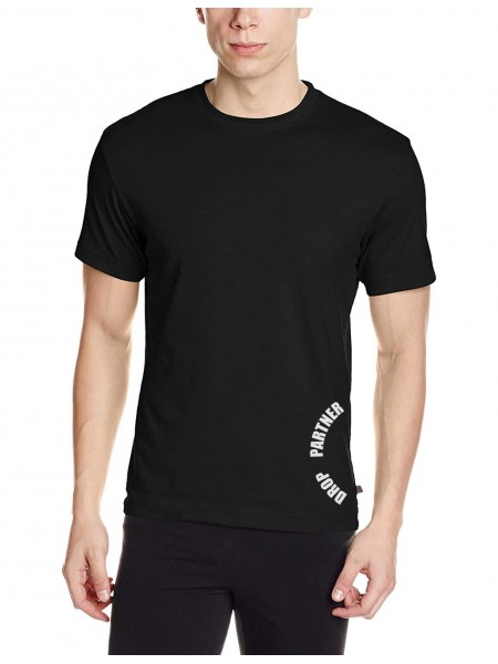 Футболка DROPPARTNER Merch з принтом M / 48 Чорна (SUN_DP005M)