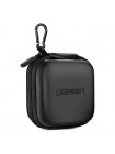 Кофр для зберігання навушників і кабелів із карабіном UGreen 40816 Чорний
