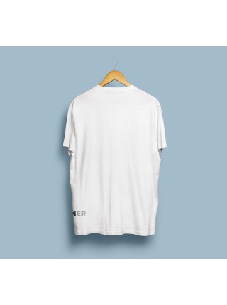Футболка DROPPARTNER Merch з принтом M / 48 Біла (SUN_DP008M)