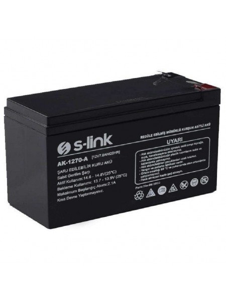 Акумуляторна батарея S-Link Ak-1270-A 12 V