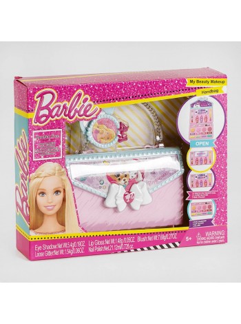 Набір дитячої косметики Yufeng Barbie My Beauty Makeup 31х5х26 см Multicolor (109546)