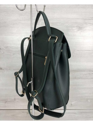 Молодіжна сумка-рюкзак WeLassie Серце Зелений (65-44608)