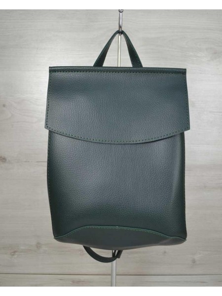 Жіночий рюкзак-сумка Welassie Зелений (65-44208)