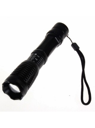 Ліхтарик POLICE BL1837 акумуляторний діод Т6 Чорний
