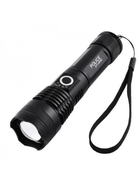 Ліхтарик Bailong BL X71 -P50/6987 1*26650 Чорний