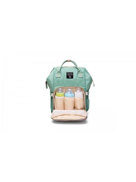 Рюкзак для мами LEQUEEN з термокишенею й органайзером (RDM Green)