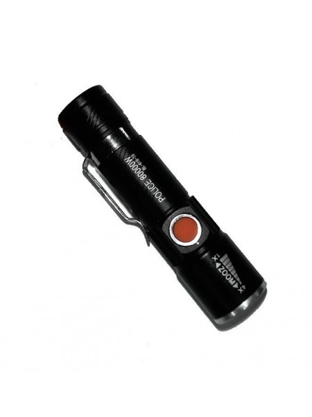 Тактичний ліхтарик на акумуляторі USB Police BL-616-T6