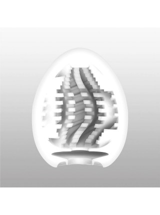 Мастурбатор-яйцо Tanga Egg Tornado зі спірально-геометричним рельєфом
