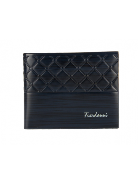 Чоловічий гаманець BAELLERRY Fuerdanni Style Чоловічий шкіряний гаманець Short Синій (SUN0241)