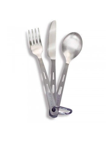 Набір столових приборів Optimus Titanium 3-Piece Cutlery Set (1017-8016286)