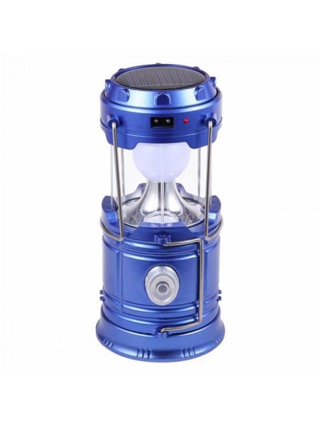 Ліхтар для кемпінгу із сонячною батареєю 2в1 BioLite Camp Solar Lantern розкладний Blue