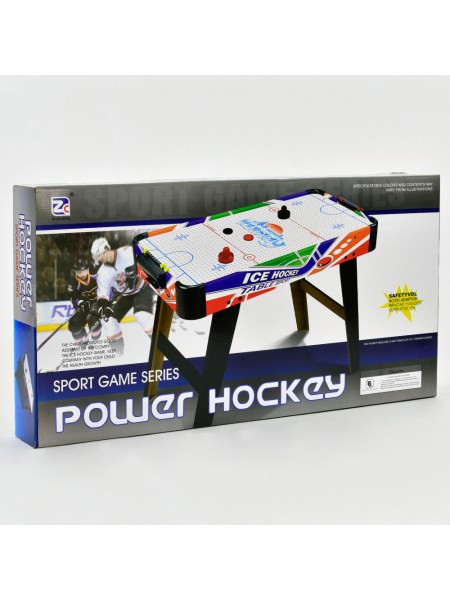 Настільна гра Аерохокей Zhicheng Power Hockey 80 х 42.5 х 60 см Різнобарвний (63321)