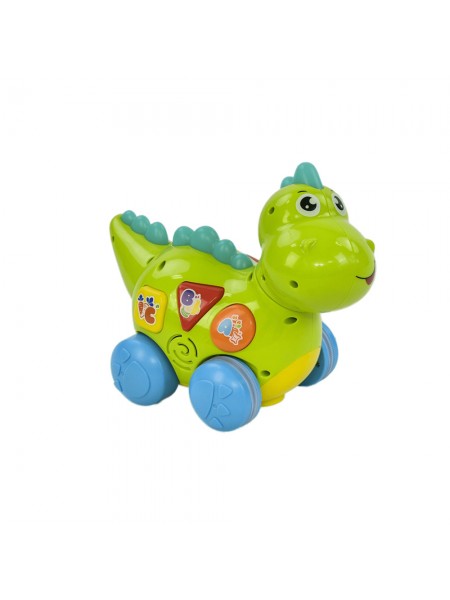 Інтерактивна іграшка Huile Toys Динозаврик 28 х 21 х 18 см Зелений (70008)