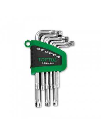 Г-подібні ключі TOPTUL TORX T10-T50 9ед. (GAAL0913) GSN-09SS