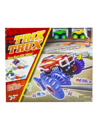 Великий набір Trix Trux Монстер-Траки 2 машинки Різнобарвний