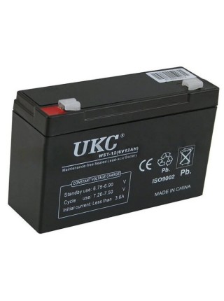 Акумулятор UKC Battery WST-12 6 V 12 Ah