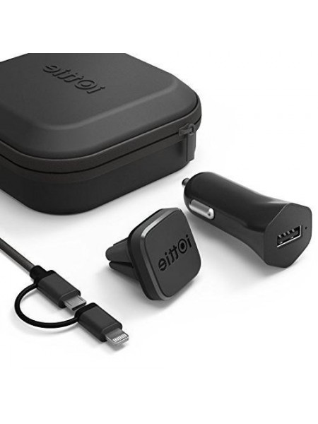 Автотримач для телефона iOttie iTap Magnetic Mounting and Charging Travel Kit (HLTRIO110)
