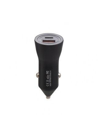 Автозарядний пристрій Remax RCC107 36w PD QC Чорний