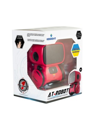 Робот інтерактивний із голосовим керуванням red AT-Robot DD655797