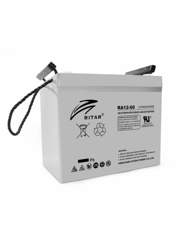 Акумуляторна батарея Ritar AGM RA12-60 12 V 60 Ah