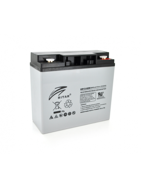 Акумуляторна батарея AGM Ritar HR1288W 12 V 22.0 Ah
