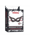 Шкіряна фетиш маска Lovetoy Bondage Fetish Masquerade Mask