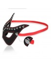Шкіряна фетиш маска Lovetoy Bondage Fetish Masquerade Mask