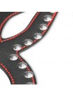 Шкіряна фетиш маска Lovetoy Bondage Fetish Masquerade Mask