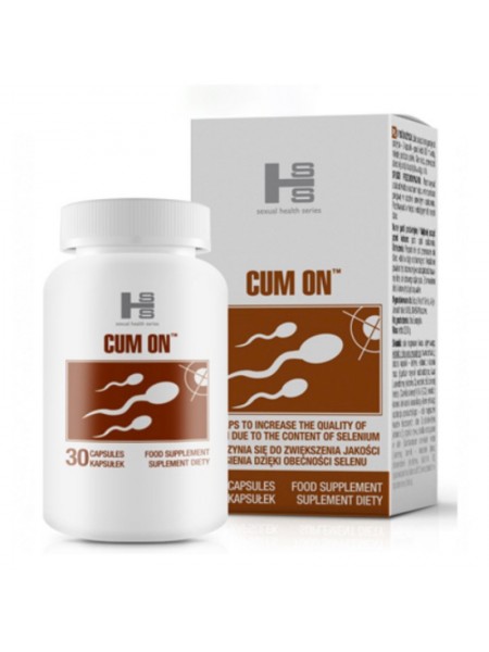 Препарат для збільшення кількості сперми SHS Cum On 30 шт.