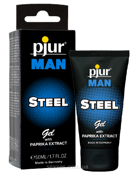Гель для пінісу масажний Pjur MAN Steel Gel 50 мл (PJ12910)